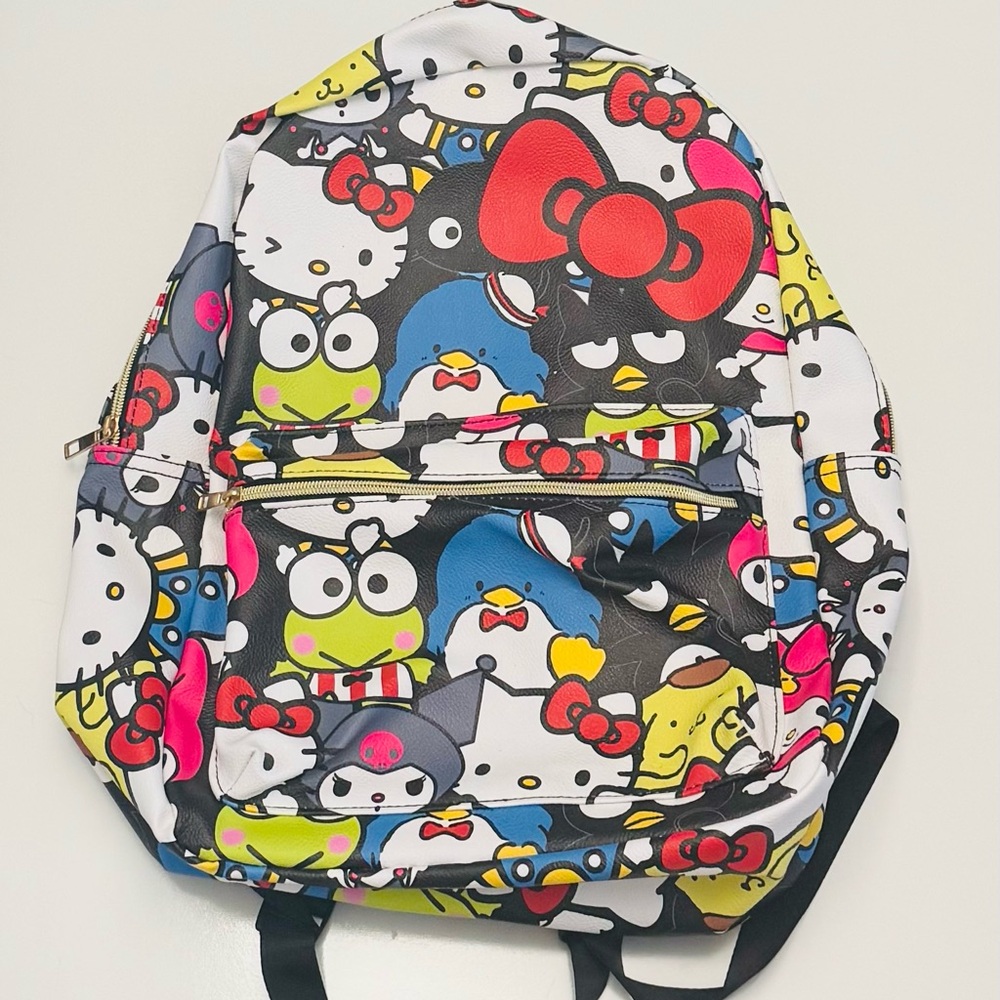 Hello Kitty and Friends Leather Backpack